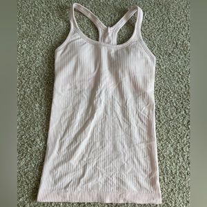 Lululemon strawberry milkshake ebb to street tank size 2!